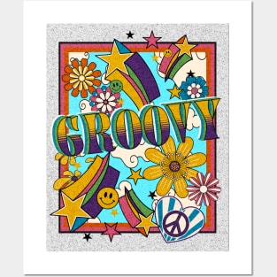 Groovy - Living The Hippie Life Posters and Art